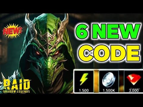 *NEW* LEGENDARY✨ RAID SHADOW LEGENDS PROMO CODES SEPTEMBER 💥 RAID SHADOW LEGENDS GIFT CODES