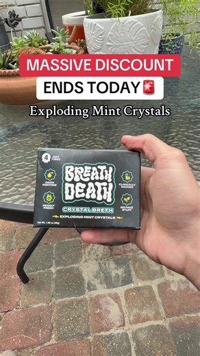 Exploding Mint Crystals: Massive Discount Ending Today