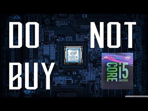 The Intel Core i5 9600k Review