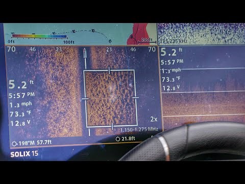 How to Use High-Frequency Side Imaging to Find Panfish