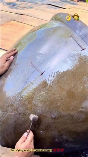 Smart ancient method fixing broken clay pottery