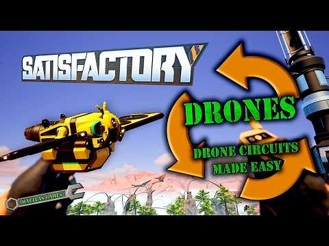 Satisfactory: Drones Made Easy - Part 1 - Get Fuel Everywhere