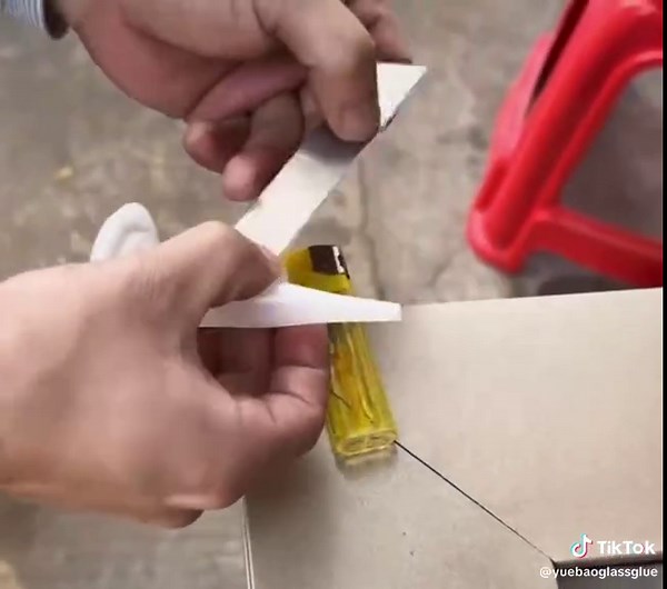 yuebaoglassglue on TikTok