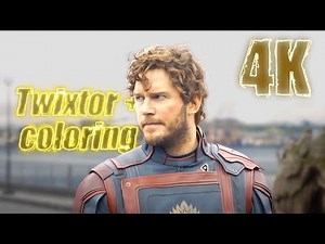 Peter Quill GOTG3 4K scenepack with coloring for edits MEGA