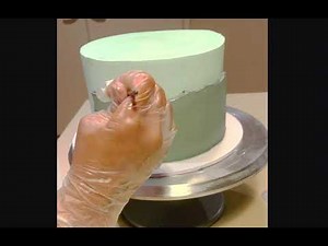 Buttercream Fault Line Cake! | Cakes by Kn