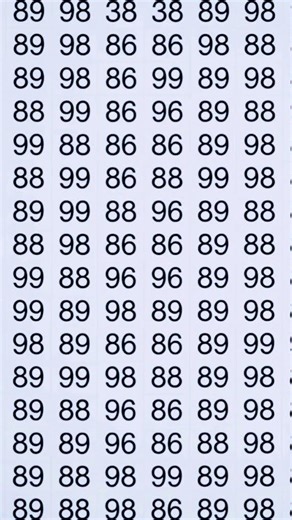 Find the Number 83 😳 | Only Sharp Eyes Can Spot It 👀