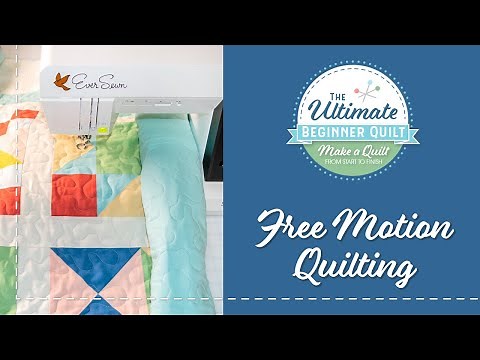 Learn How to Make a Quilt - Free Motion Quilting for Beginners | Fat Quarter Shop