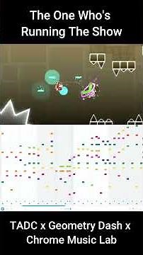 TADC x Geometry Dash x Chrome Music Lab??? #shorts #tadc #geometrydash