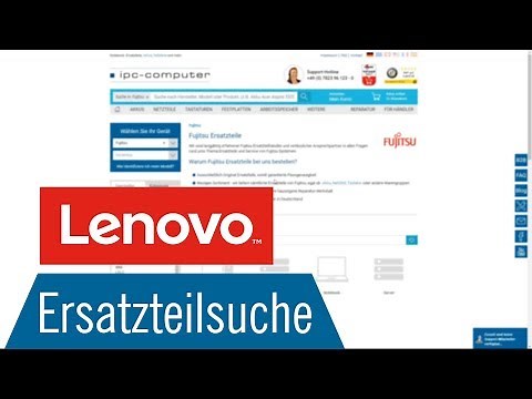 Lenovo Partslookup: Wie finde ich das benötigte Lenovo-Ersatzteil schnell und einfach [GER/EN]