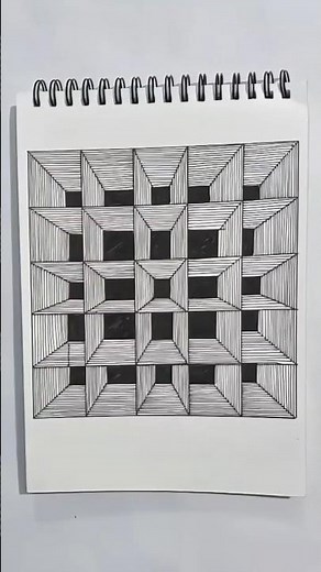 Day 66 - Doodle Art Tutorial Drawing Easy #doodle #zentangle #easy #art #trending #viral #shortvideo