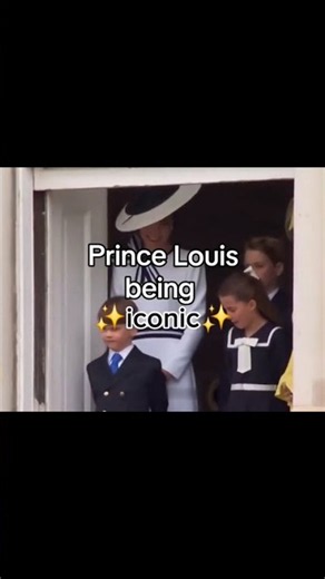 Prince Louis Being Iconic #royalfamily #princelouis