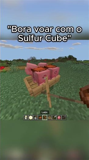 o sulfur cube faz isso no minecraft #shorts