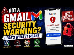 Google Gmail Security Warning Explained Step-by-Step #cybersecurity #databreach