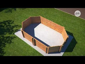 Piscinas desmontables de madera Gre