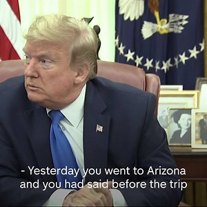 382K views · 2.2K reactions | “I had it on backstage. But they said you didn't need it, so I didn't need it”. Donald Trump tells a reporter he wore a mask when visiting a mask factory on Tuesday but couldn’t “help it” if reporters didn’t see him with it on. | Channel 4 News | Facebook