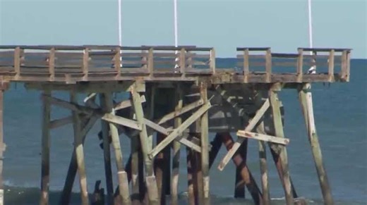 Repairs on Daytona Beach pier underway after storm damage