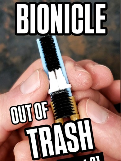 Crear un Bionicle de basura: Parte 8
