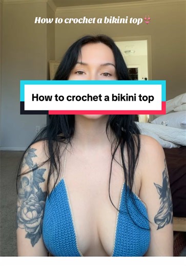Crochet a Bikini Top Tutorial for Summer Fun