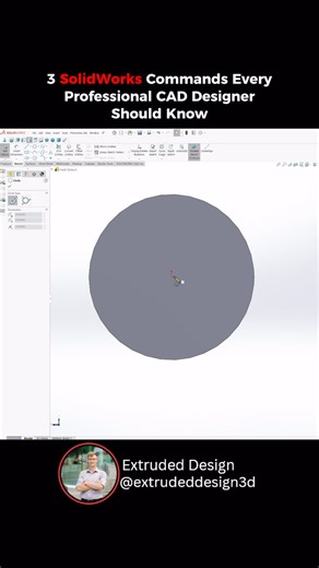 Tomas | SolidWorks Professional on Instagram: "Essential SolidWorks Commands"