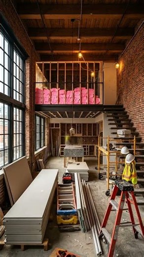 From Factory to Luxury Loft #shorts #timelapse