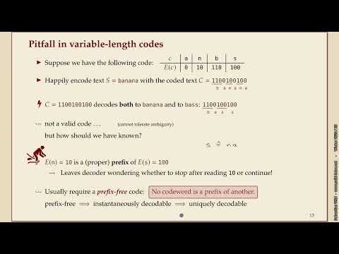 Effiziente Algorithmen (Winter 2025-26) 7-2 Character Encodings