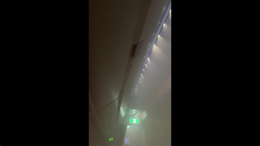Plane makes emergency landing in Boston when cabin fills with smoke