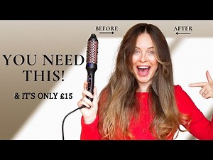 TikTok VIRAL Thermal Heated Round Brush | Salon Blowout at Home