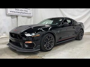 Black 2022 Ford Mustang Mach 1 w/Handling Pack! Review, Walkaround!