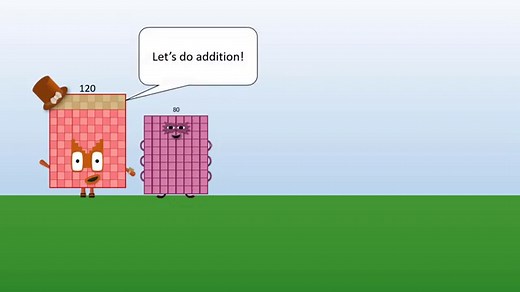 Fanmade Numberblock 120 and Numberblock 80 are counting to 400!