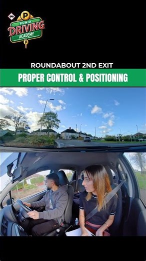Roundabout 2nd Exit | Proper Control & Positioning