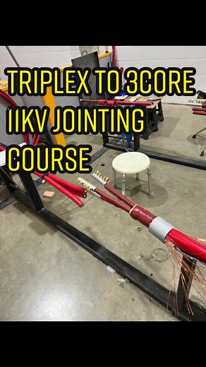 Triplex to 3core 11KV Jointing Course