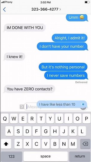 Texting Random Numbers...