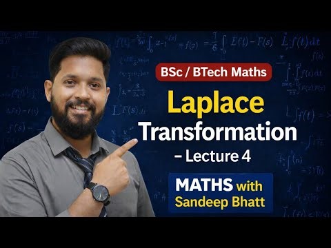 Linearity & First Shifting Property | Lecture 04 | Unit 1 | Engineering Maths | JUT