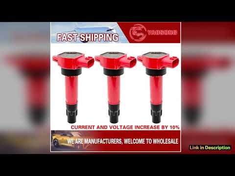 3X HIGH PERFORMANCE IGNITION COIL FOR Smart Fortwo 451 10L 1832A028 FK0319 1321580003 FK0343 A13215