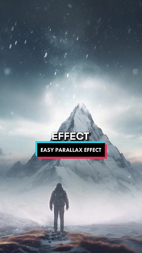 Quick AI parallax effect 🦾🌄 works with any image! #parallax #midjourney #creator #motiondesign #animation #aianimation #contentcreator #creativeedit #aitools