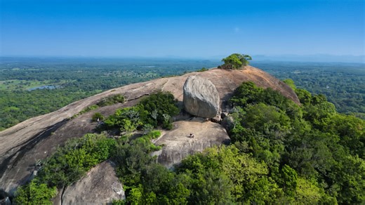 Visiting Sigiriya Rock in Sri Lank For The First Time