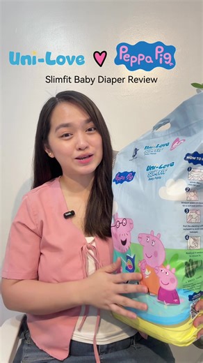 Unilove x Peppa Pig Slimfit Baby Diaper Review