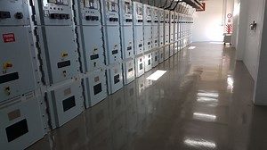 Power Substation Floors - BASF MasterTop 1210 Epoxy - CT FLOORS