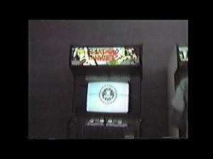 Arcade machines 1988-90 footage