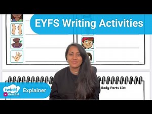 EYFS Writing Activities