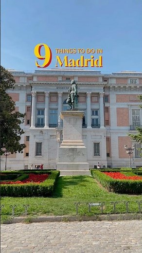 Madrid Spain 🇪🇸 9 Things You Must Do