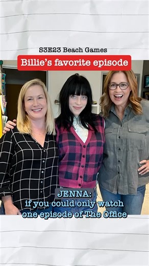 Office Ladies on Instagram: "Drumroll for Office superfan @billieeilish‘s favorite episode 🥁 We revisit our conversation with Billie today on Office Ladies! (📸: @peacock)"