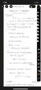 Discrete Mathematics KTU |PCCST205|Module 4 Group theory |S2| KTU part 1