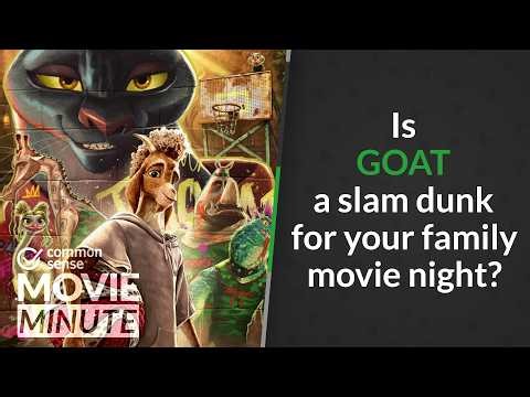 Is GOAT a slam dunk for your family movie night? | Common Sense Movie Minute