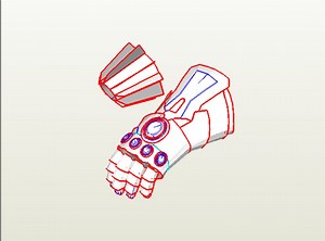 The Infinity Gauntlet Eva Foam Templates - Etsy Canada