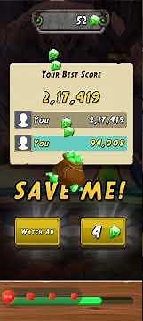 "Temple Run Gameplay Walkthrough | Best Endless Running Game" 😧