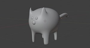 Here's how to model a cute cat (or anything else) in Blender in under four minutes