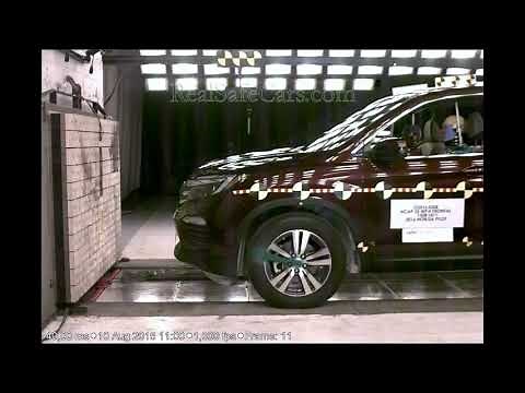 Honda Pilot (2016-2019) Crash Tests (Side-Pole, Front, Side)