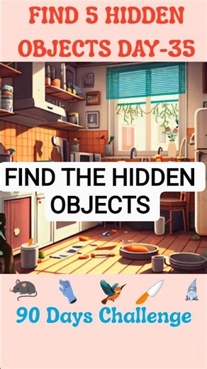 Find the Hidden Objects | Day 35 Challenge 🎁 #findtheobject #belikestar #90dayschallenge