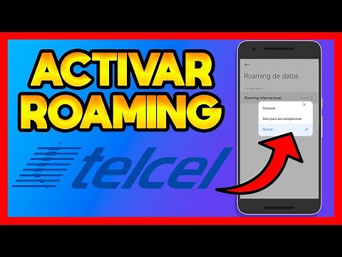 ✅COMO ACTIVAR EL ROAMING TELCEL